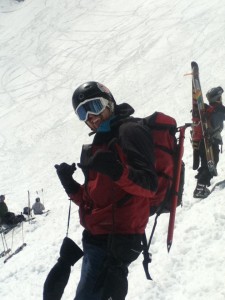 snowboarding